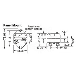 ΔΙΑΚΟΠΤΗΣ ΘΕΡΜΙΚΟΣ 60Amp