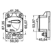 ΔΙΑΚΟΠΤΗΣ ΘΕΡΜΙΚΟΣ ΕΞΩΤΕΡΙΚΟΣ 150Amp