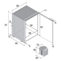 ΚΑΤΑΨΥΚΤΗΣ 12/24V C35BT 33L