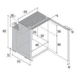 ΨΥΓΕΙΟ 12/24/220V C90I 90L