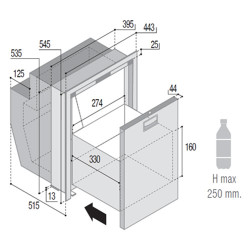 ΨΥΓΕΙΟ ΣΥΡΤΑΡΙ DW51 OCX2 RFX 12/24V 51L